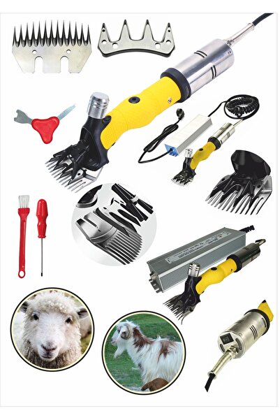 POWER BLACK RUS TİPİ ADAPTÖRLÜ KOYUN KIRKMA MAKİNESİ MUR-CELL