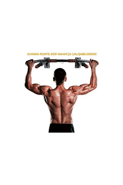 CKSpor Duvar Barfiks Aparatı – Kapı İçi ve Duvar Monteli Çekme Barı