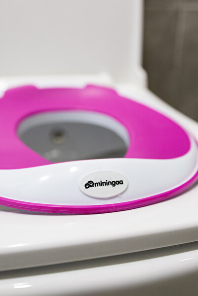 Miningaa Pembe Çocuk Bebek Portatif Tuvalet Eğitimi Klozet Adaptörü,lazımlık ...