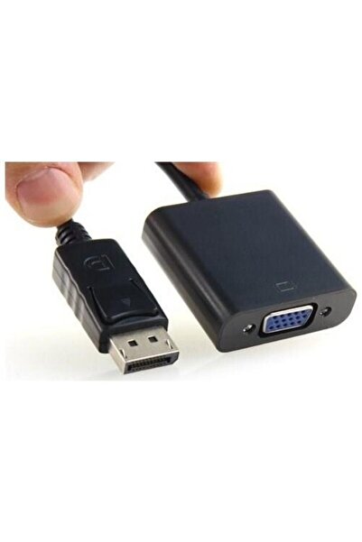 Genel Markalar Display Port To VGA Çevirici Adaptör Projeksiyon Displayport