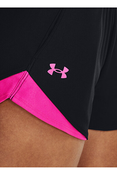 Under Armour Black Women's Loose Cut Shorts1344552-057 Play Up Shorts 3.0