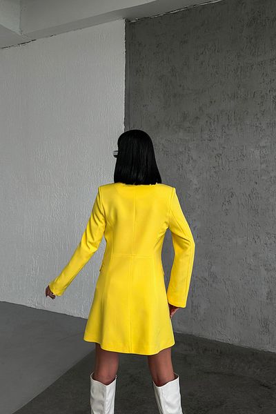 OUZ Fashion Rochie jachetă cu nasturi metalice pentru femei