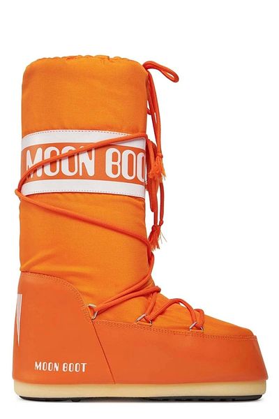 MOON BOOT أحذية الثلوج النسائية البرتقالية14004400-090