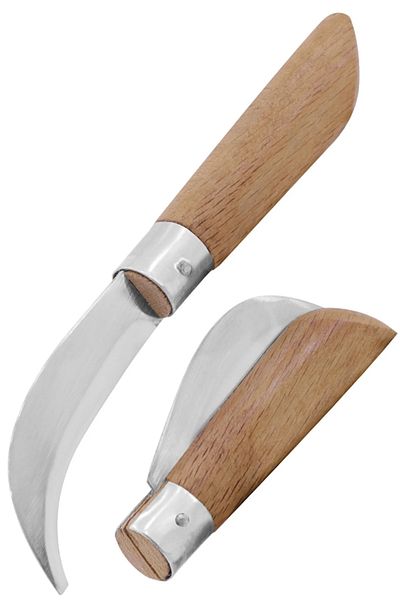 BK Commerce Vaccine Knife 20 Cm Stainless Walnut Vaccine Knife Vaccine Knife No:2