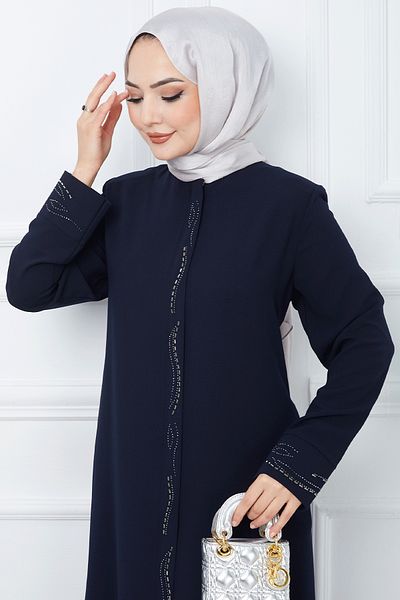 InStyle Spread Stone Honeycomb Ferace - Navy Blue