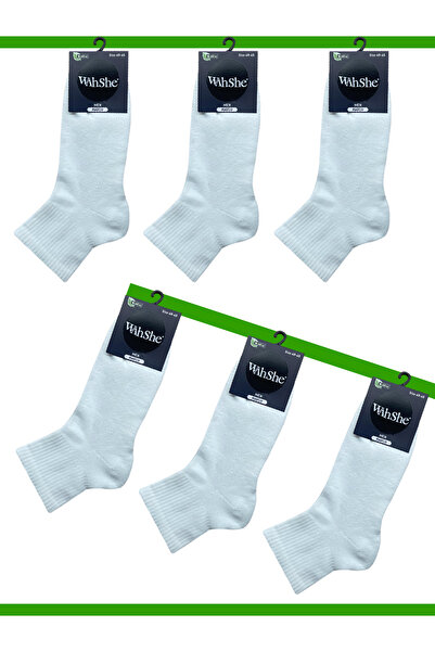 WAHSHE Bambu Erkek 6' lı Havlulu Çorap 40-45
