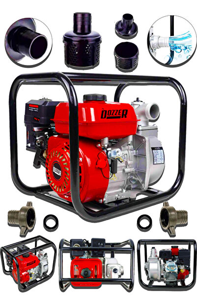DOZZER Alman Yüksek Basınc 2 Inc Yakıt Cimrisi 13 Hp Benzinli Su Motoru 35 Me...