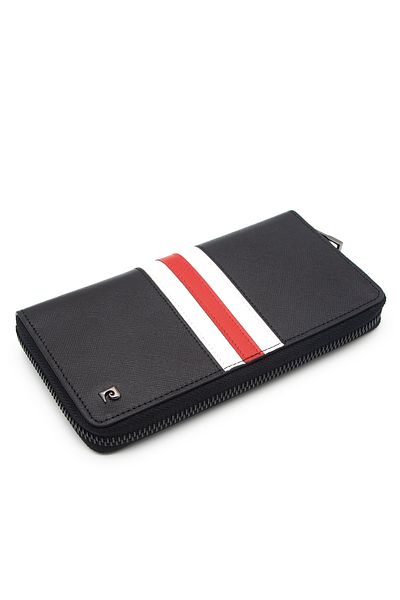 Pierre Cardin Black Leather Unisex Wallet 11057