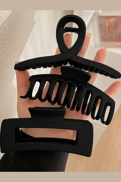 Diloshtrend Design Mandal Toka 3 Adet Siyah Karma