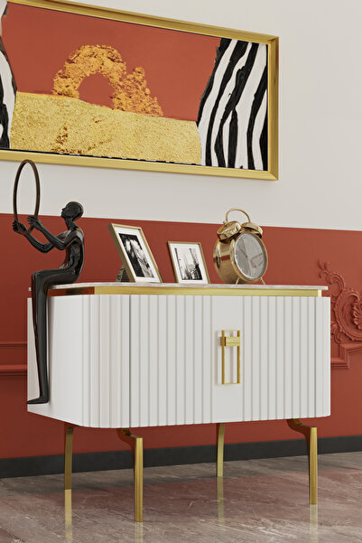 Modalife Lexus Tek Çekmeceli Komodin - Aytaşı