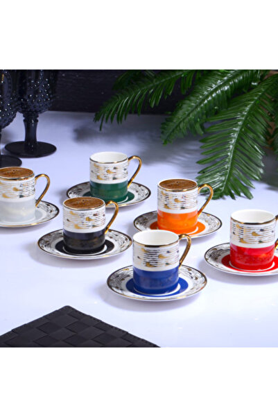 Kosova MUBA CONSEPT DROPLETS RENKLİ FİNCAN TAKIMI 90 CC