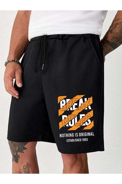 BEGRİFF Γραπτό σορτς Unisex Break Rules