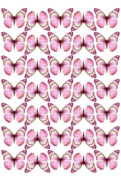 MEDUSAART Kelebek Buketi İçin Parlak Kalın 230gr Fotoğraf Kağıdı