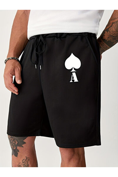 BEGRİFF Unisex Ένα εμπριμέ σορτς