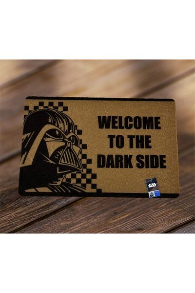 Taç Disney Star Wars Правоъгълна изтривалка за врата, неплъзгаща се подова постелка 40x60 см
