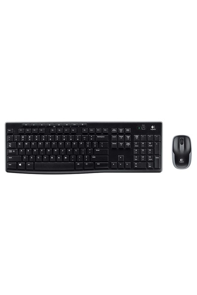 logitech Mk270 Kablosuz Set Usb Siyah 920-004525
