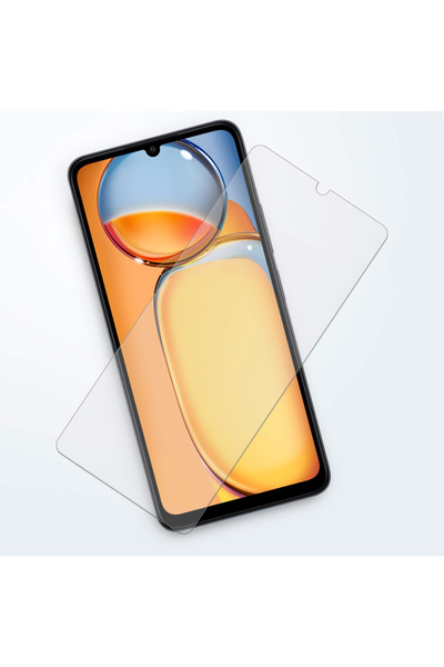 Genel Markalar Xiaomi Redmi 13c Kırılmaz Ekran Koruyucu Temperli Cam