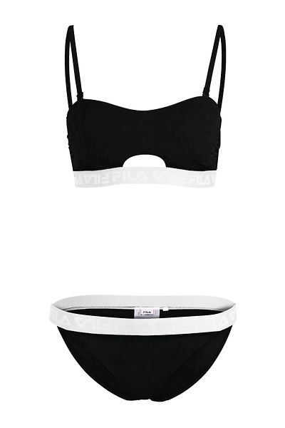 Fila Bikini damskie/dziewczęce czarne