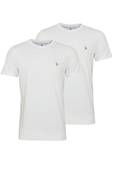 U.S. Polo Assn. Shirts 2er-Pack T-Shirts mit R-Ausschnitt