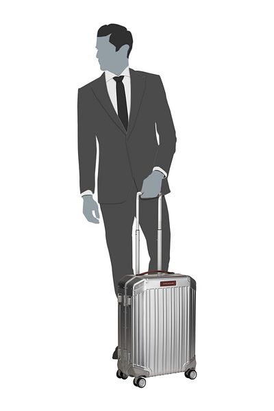 PIQUADRO Koffer & Trolley PQ Alu Cabin Size Spinner