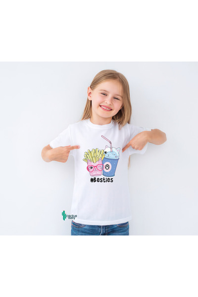 CACTUS COLLECTION DEČJA LETNJA MAJICA SA ŠTAMPOM KAKTUSA BABY BESTIES