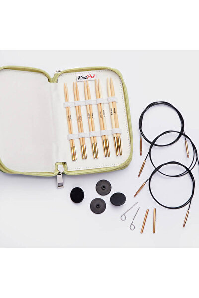 EleganTShoP KnitPro Bambu Misinalı Şiş Seti 22552