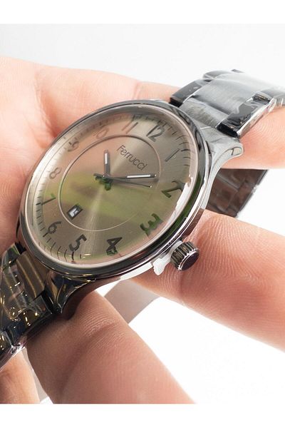 Ferrucci FCF10737TM.05 Ferrucci 42 mm stylish steel men's wristwatch
