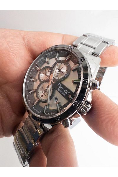 Ferrucci FCF13831FM.03 Ferrucci dual time functions active men's wristwatch