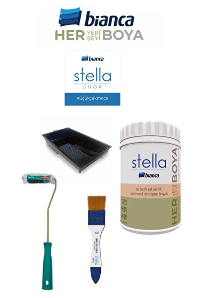 Bianca Binca Stella Su Bazlı Akrilik Boya Dolap Boyama Seti