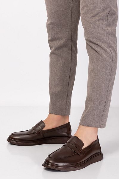 maximoda Γνήσιο δέρμα, χωρίς κορδόνια, εσωτερικό εξωτερικό δέρμα, ανδρικά παπούτσια
