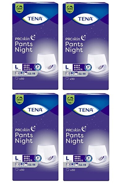 TENA Proskin Pants Night Large Büyük Emici Külot 120 Adet