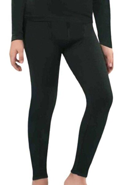 Toptan Bulurum Colanți negri termici pentru băieți