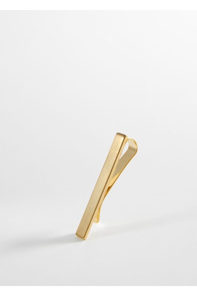 MANGO Man Metalik kravat iğnesi