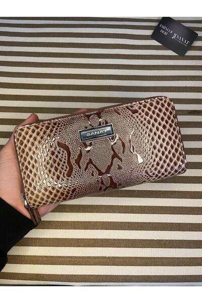 SANAT LEATHER SL-2155 з подвійною блискавкою, 16 відділень для карток, справж...