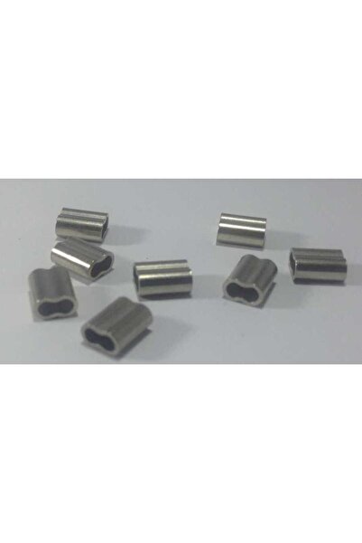 Genel Markalar 20 adet 1.20 mm metal kısa misina sıkma klipsi, dayanıklı ve k...