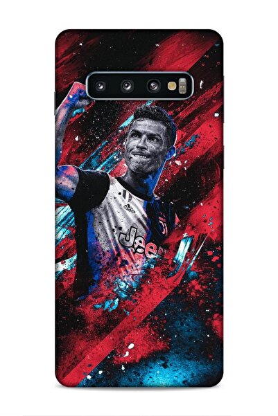 Lopard Case for Samsung Galaxy S10 Luna Footballers 10 Ronaldo Red Full Hd