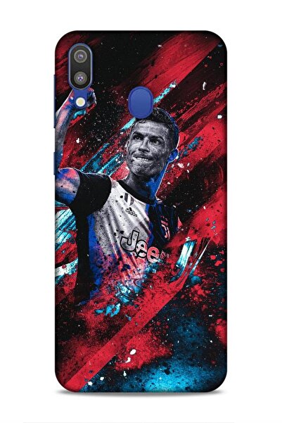 Lopard Case for Samsung Galaxy M20 Luna Footballers 10 Ronaldo Red Full Hd
