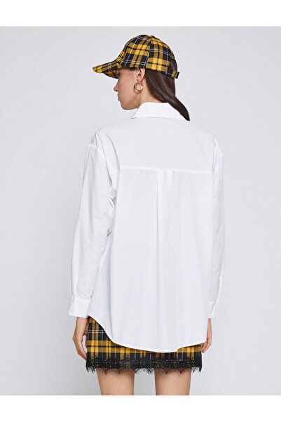 Koton Πουκάμισο ποπλίνα oversize