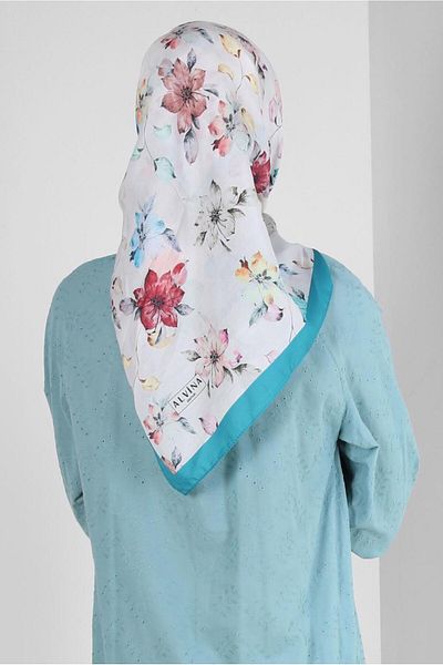 Alvina Eșarfă cu model floral 8237
