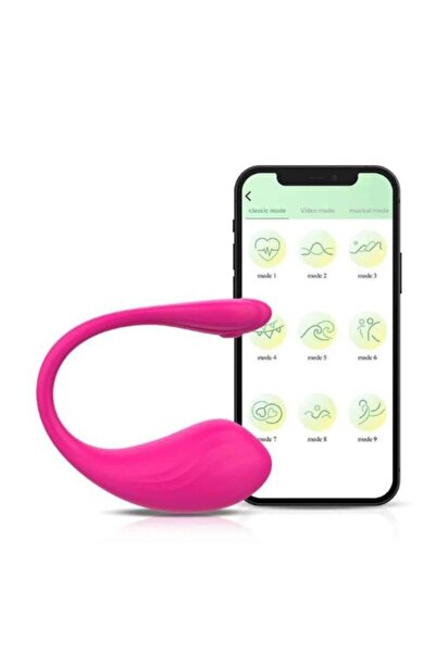 Smart U-shaped Wearable Vibrating Egg With App - U şeklinde giyilebilr App kumandalı vibratör