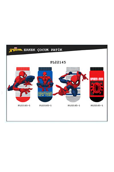 Çimpa Boy SPIDERMAN Booties Socks 22145