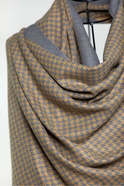 MAWLANA CASHMERE & SILK MODAL CASHMERE JACQUARD SHAL