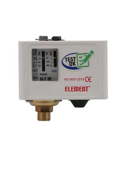 Element مفتاح ضغط 5-50 بار اتصال 1/4 بوصة (وحدة تحكم بالضغط)