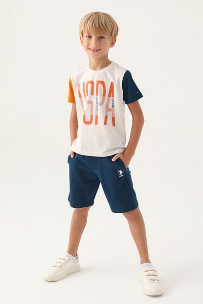 U.S. Polo Assn. Boy's Authentic Brand Bermuda Set