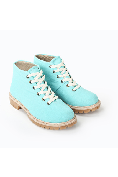 Cotto Shoes Кольорові жіночі боти з льону