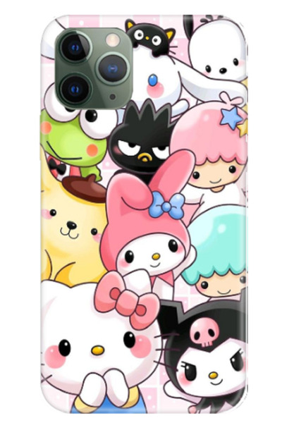 Newon iPhone 11 Pro Compatible Keroppi̇ Madtz-Maru Printed Phone Case Cover