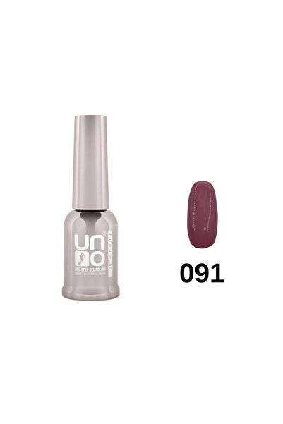 unogel Uno PedicureLine One Step 8ml Kalıcı Oje 091