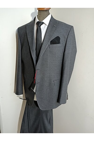 ATLIHAN BÜYÜK BEDEN SLİMFİT YELEKLİ TAKIM ELBİSE