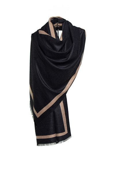 MAWLANA CASHMERE & SILK MODAL CASHMERE DOUBLE SIDED SHALL