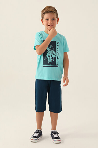 U.S. Polo Assn. Boy Licensed Picture Details Top and Bottom Set